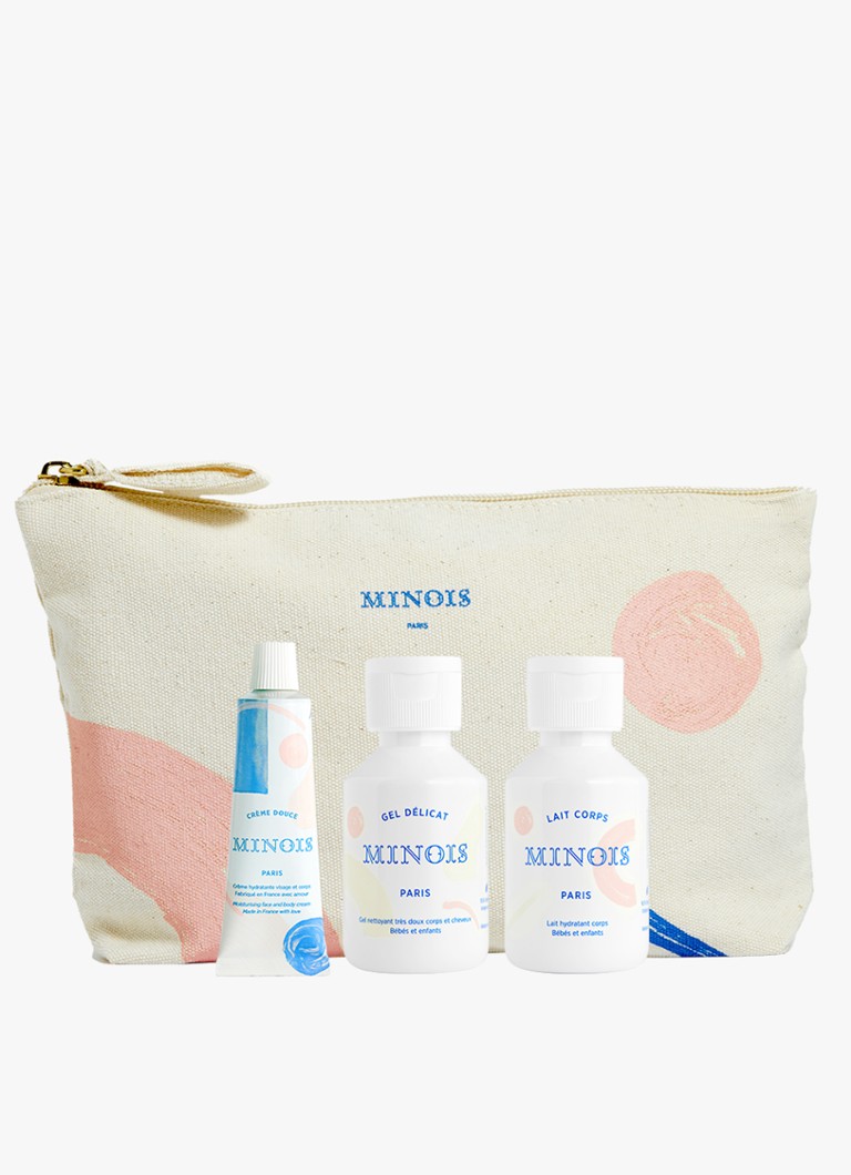Minois Paris Jongens The Essentials Pouch - verzorgingsset in de kleur Multicolor, maat: 2 x 100 ml +30 ml