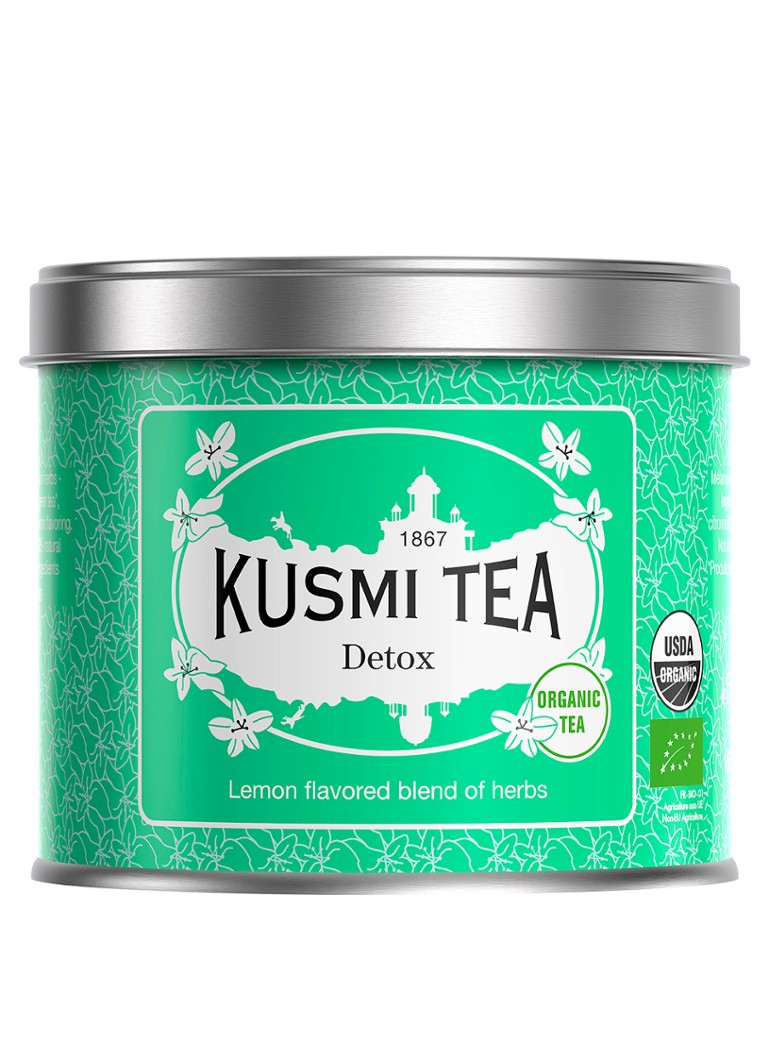 Kusmi Tea Detox losse thee 90 gram Turquoise - Deal