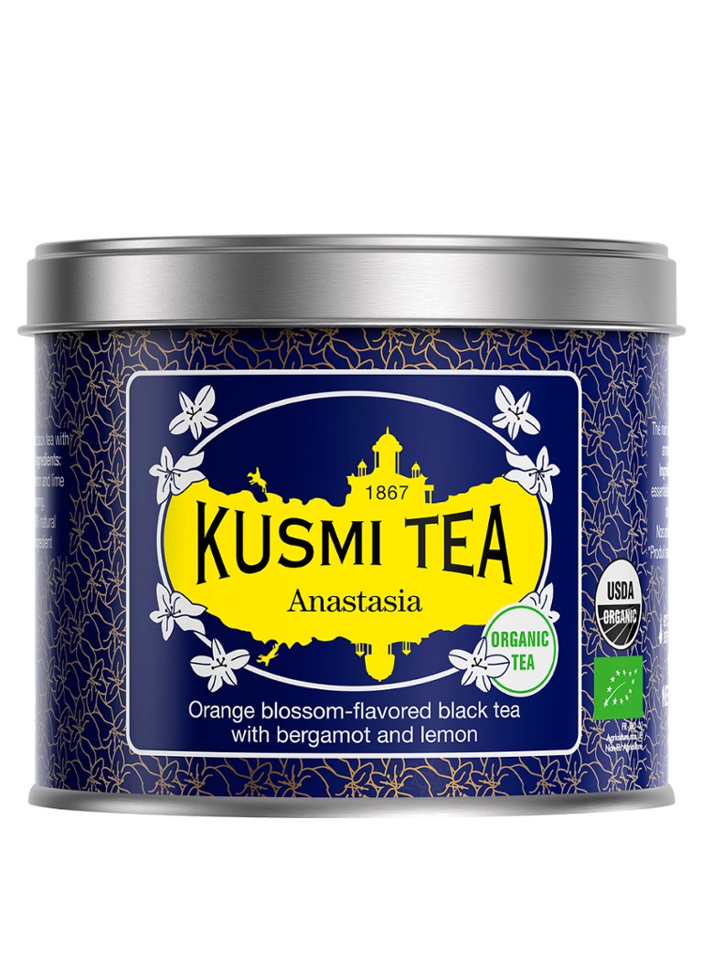 Kusmi Tea Anastasia losse thee 90 gram Donkerblauw - Deal
