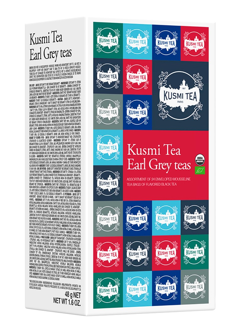 Kusmi Tea Earl Grey Blends theezakjes 24 stuks Beige - Deal