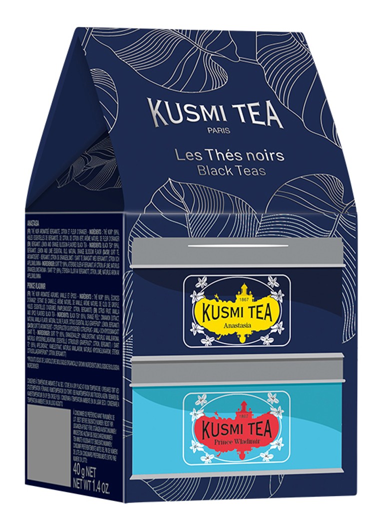 Kusmi Tea Anastasia and Prince Vladimir losse thee 2 stuks in giftbox Beige - Deal