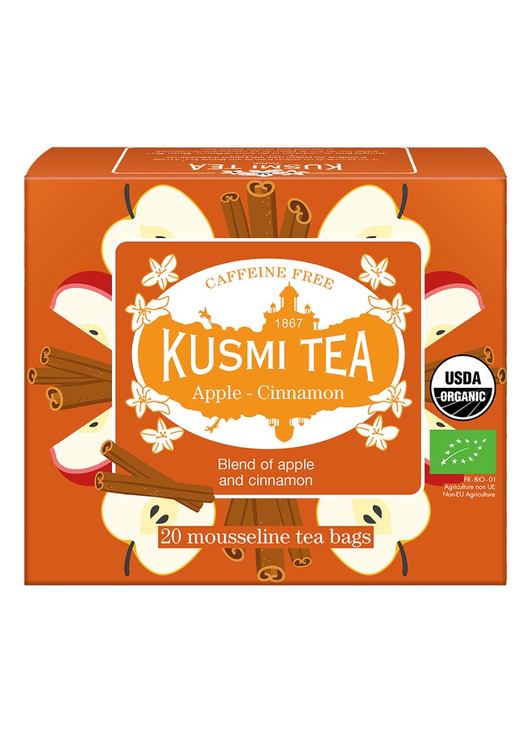 Kusmi Tea Apple - Cinnamon theezakjes 20 stuks Beige - Deal