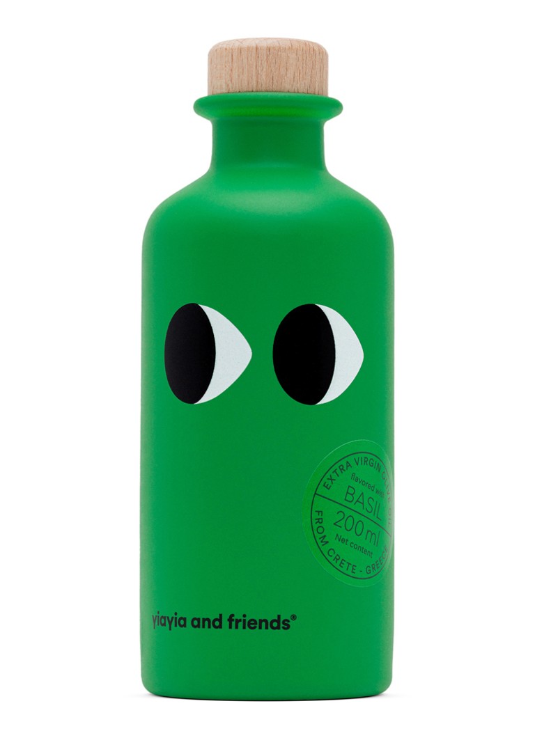Yiayia and friends Infused Basil Extra Vierge olijfolie 200 ml - Deal