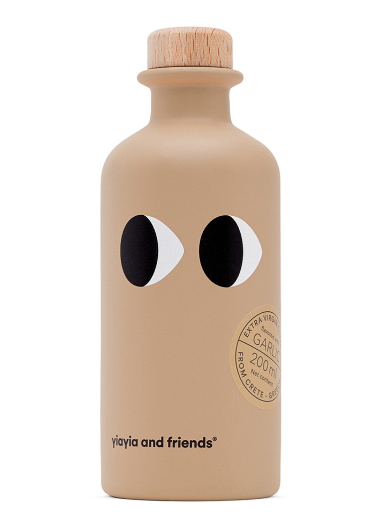 Yiayia and friends Infused Garlic Extra Vierge olijfolie 200 ml Beige - Deal