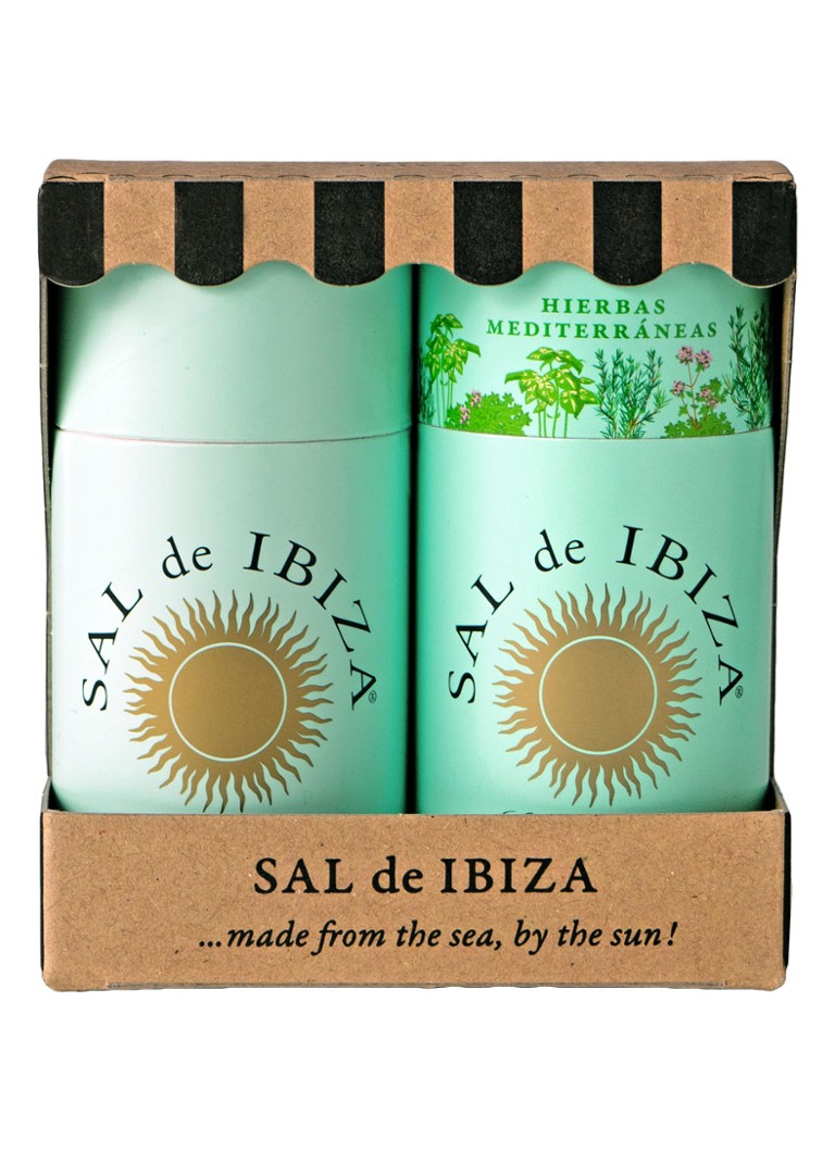 Sal de Ibiza Mediterranean Herbs & Granito Pure zeezout 180 gram - Deal