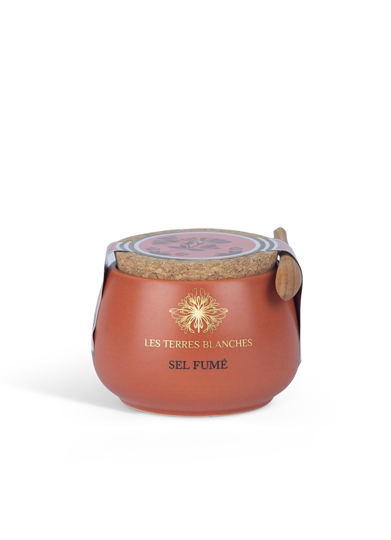 Les Terres Blanches Sel Fumé gerookte zeezout 100 gram - Deal