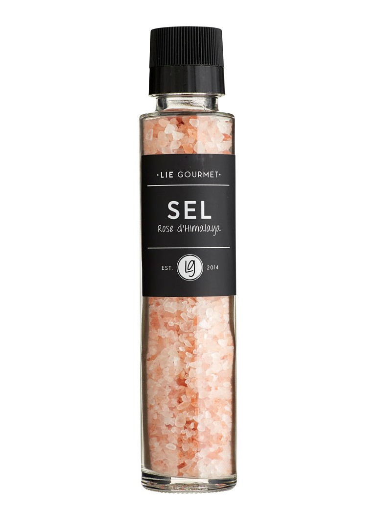 LIE GOURMET Himalayazout met molen 280 gram Lichtroze - Deal