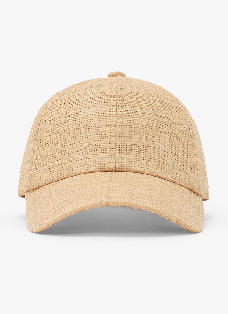 Reiss Dames Winnie pet met gevlochten detail in de kleur Beige