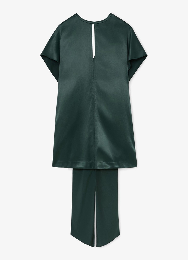 Reiss Dames Alice mini jurk met gedrapeerd detail in de kleur Turquoise
