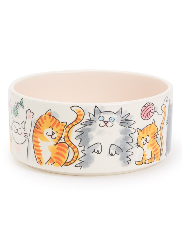 Blond Amsterdam Cat voerbak 15,5 cm Multicolor - Deal