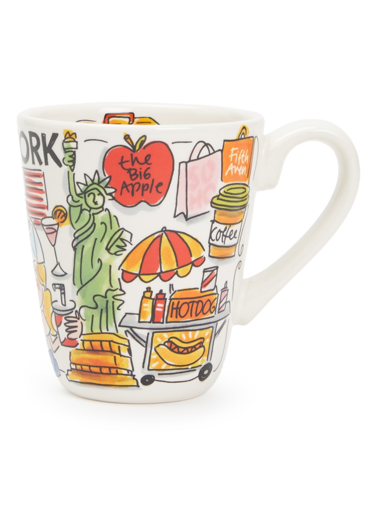 Blond Amsterdam City Icon New York mok 35 cl Gebroken wit - Deal
