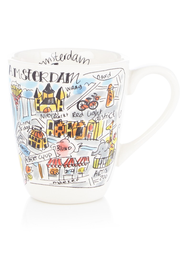 Blond Amsterdam City Amsterdam mok 35 cl Blauw - Deal