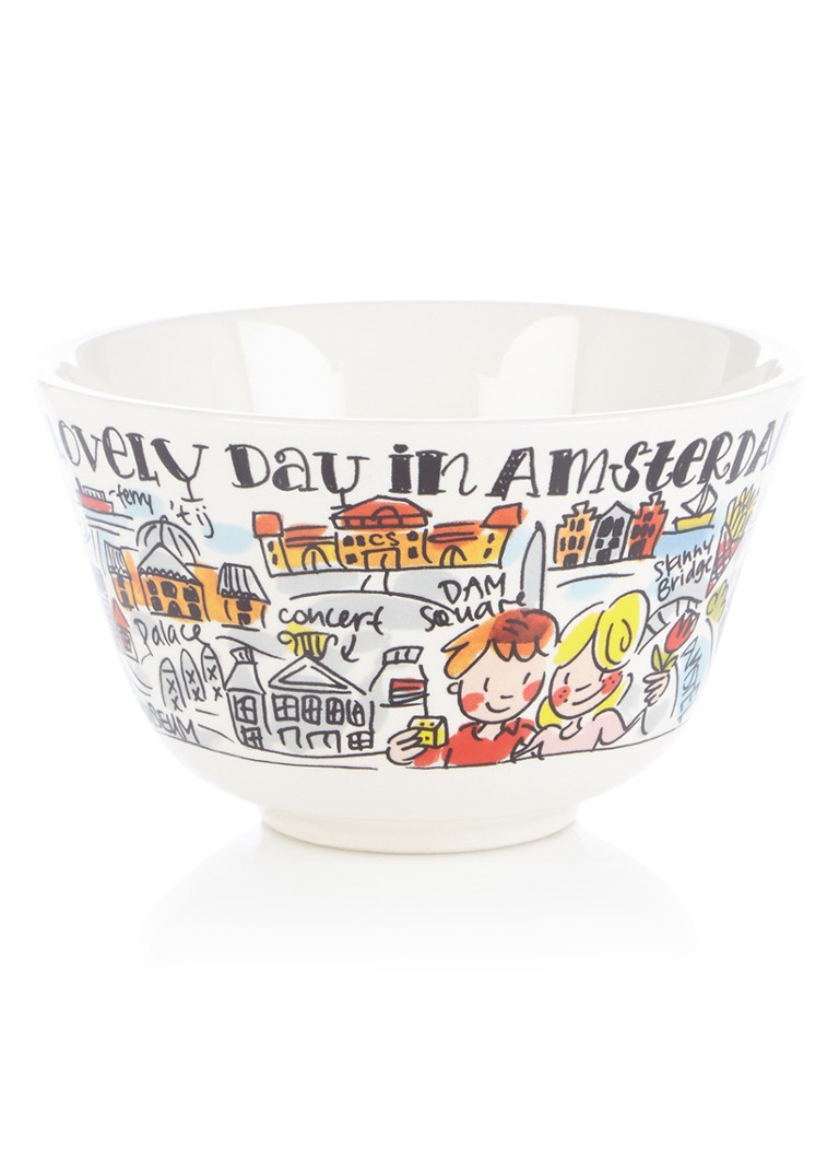 Blond Amsterdam City Amsterdam kom 14 cm Blauw - Deal