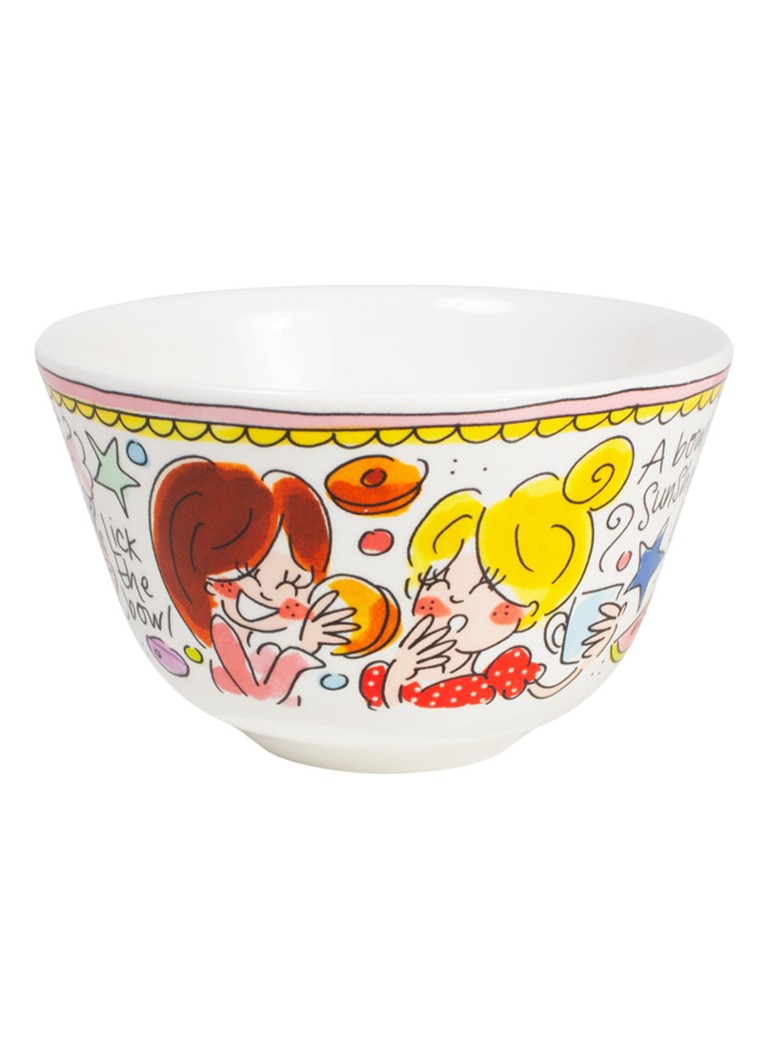 Blond Amsterdam Even Bijkletsen kom 14 cm Multicolor - Deal