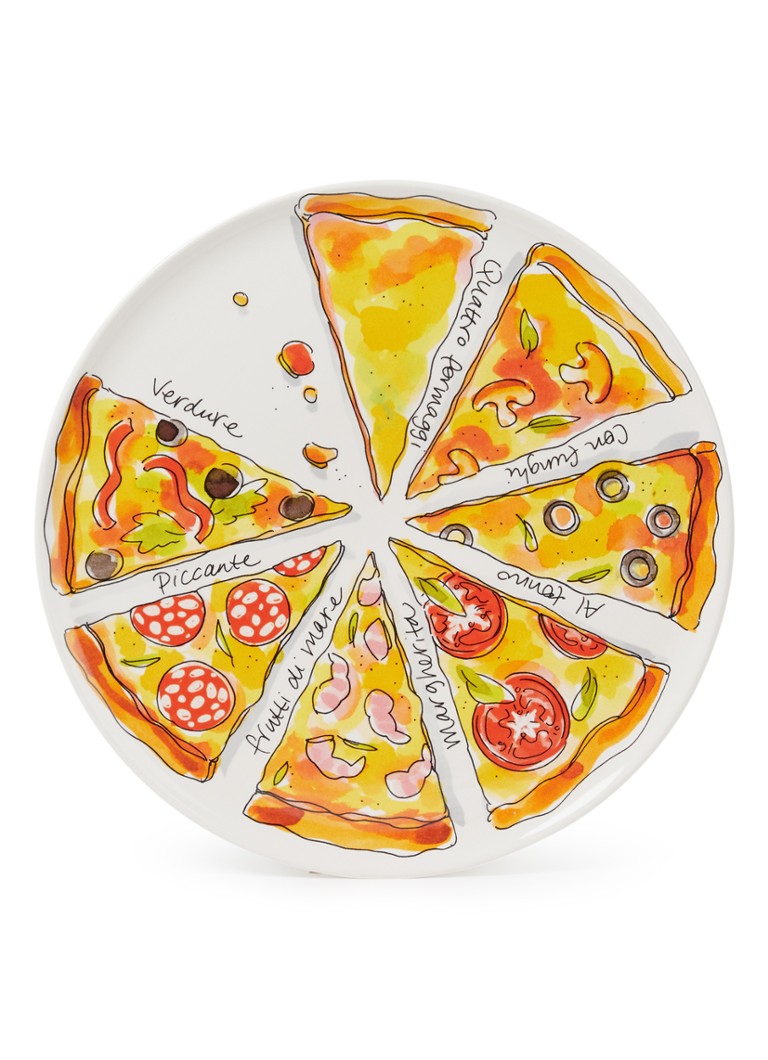 Blond Amsterdam Sharing Slices pizzabord 31 cm Okergeel - Deal
