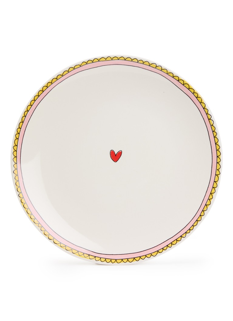 Blond Amsterdam Even bijkletsen dinerbord 26 cm Gebroken wit - Deal