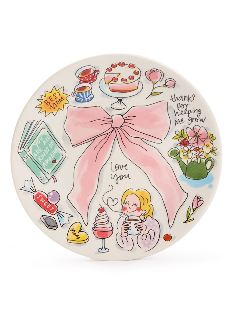Blond Amsterdam Mom ontbijtbord 22 cm Gebroken wit - Deal