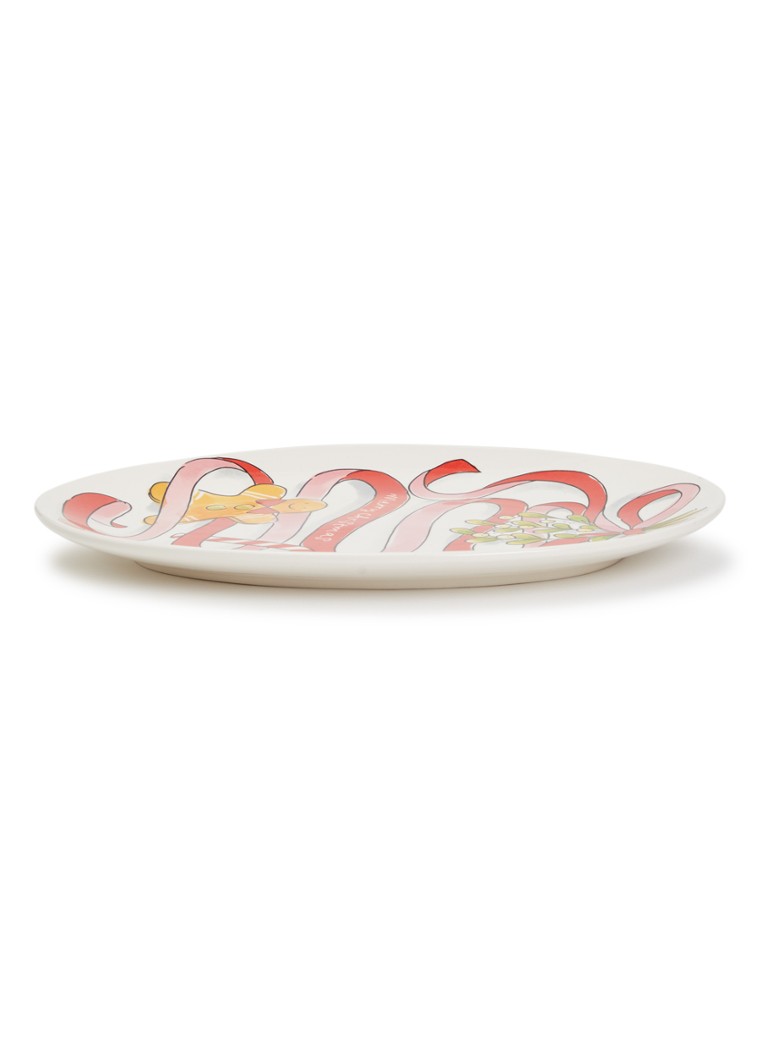 Blond Amsterdam Kerst schaal 27 cm Wit - Deal