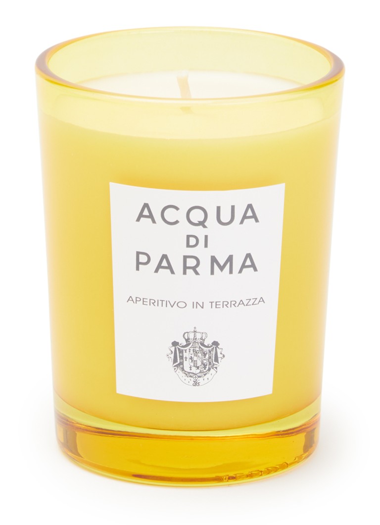 Acqua di Parma Aperitivo in Terrazza geurkaars 200 gram Geel - Deal