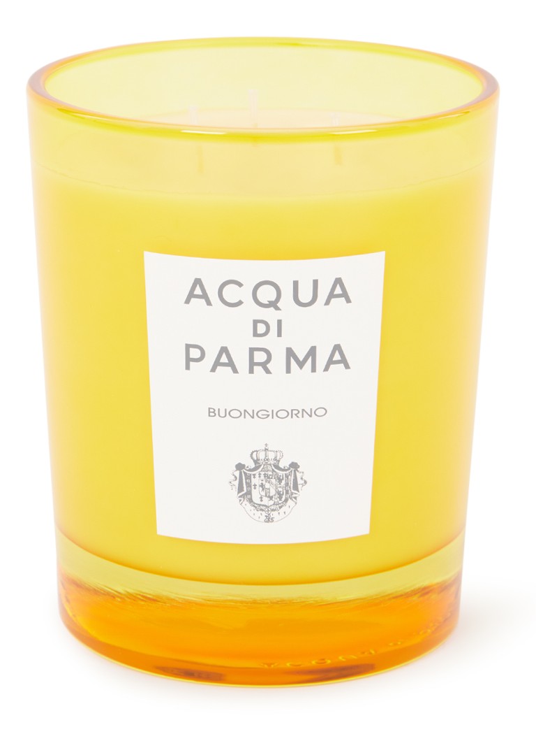 Acqua di Parma Buongiorgno - geurkaars 500 gram Geel - Deal