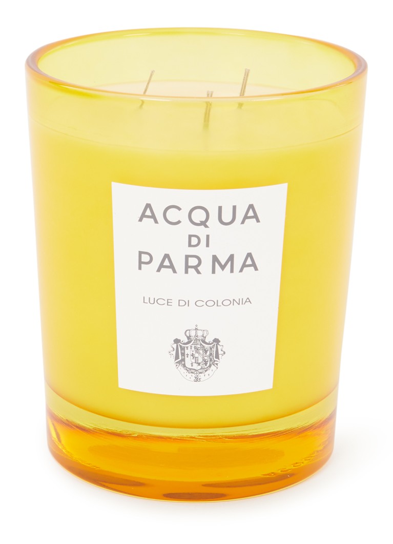 Acqua di Parma Luce Di Colonia geurkaars 500 gram Geel - Deal