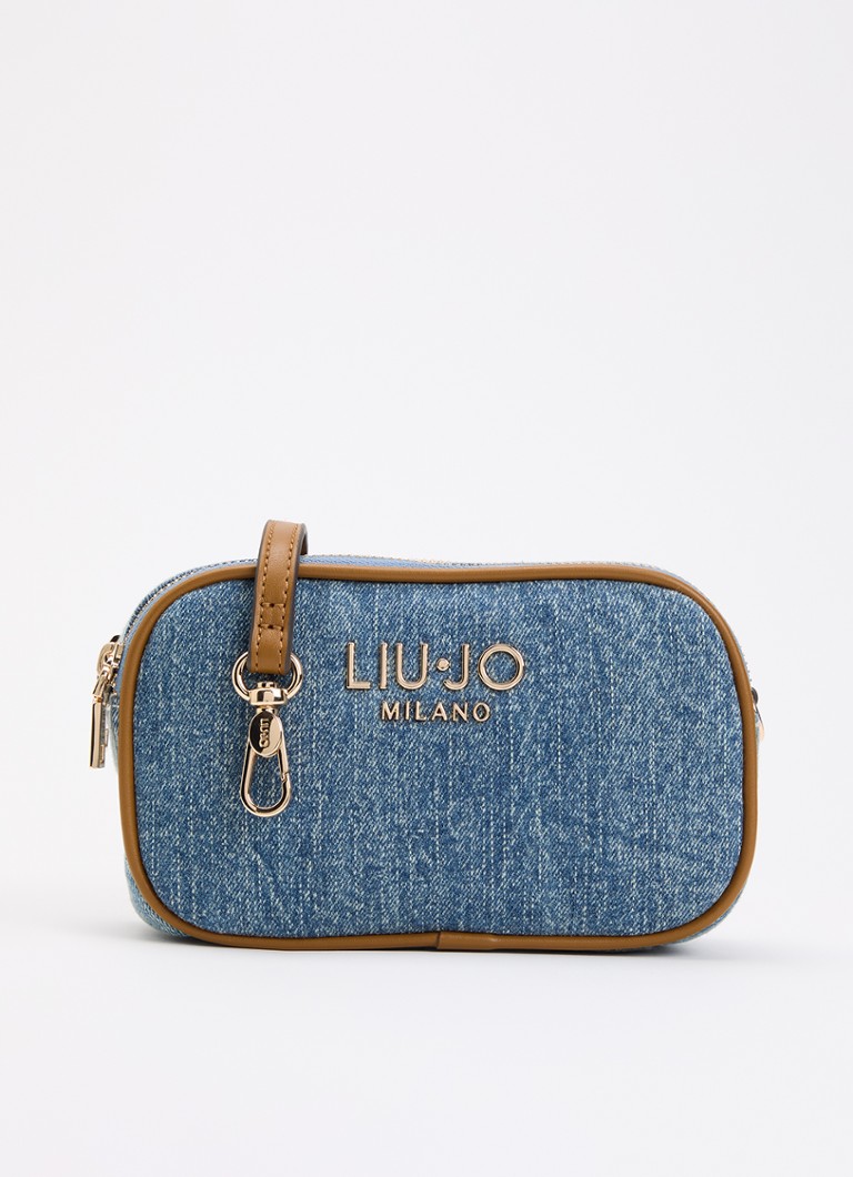 Liu Jo Dames Crossbodytas van denim met afneembare schouderriem in de kleur Jeans