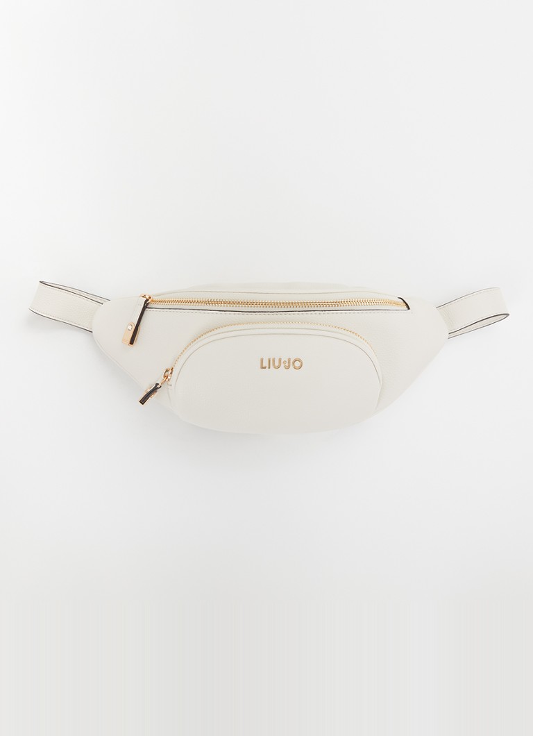Liu Jo Dames Heuptas met logo in de kleur Creme