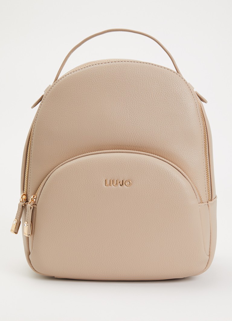 Liu Jo Dames Rugzak met logo in de kleur Creme