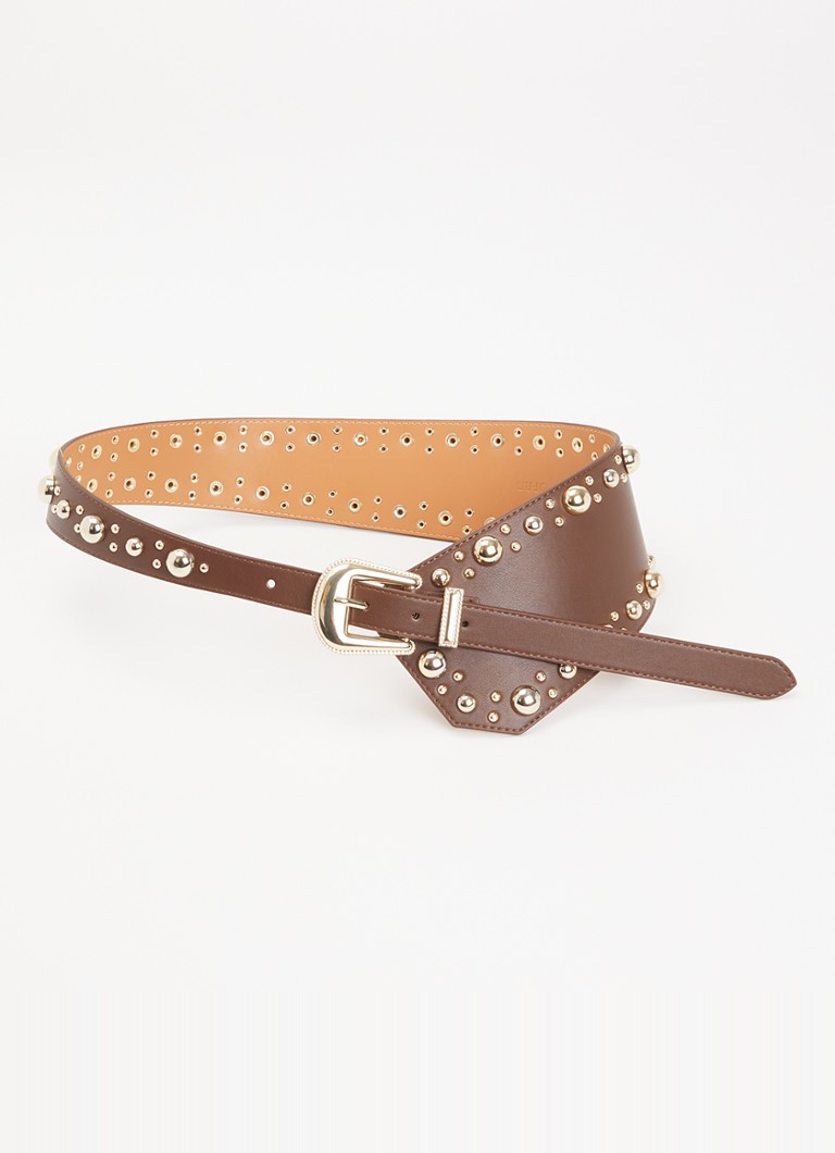 Liu Jo Dames Riem met studs in de kleur Bruin