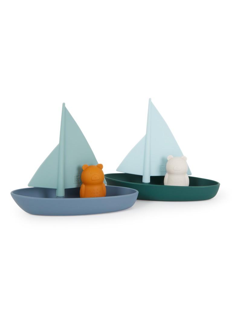 Liewood Ensley badspeelgoed boten set van 2 in de kleur Blauw, maat: OS