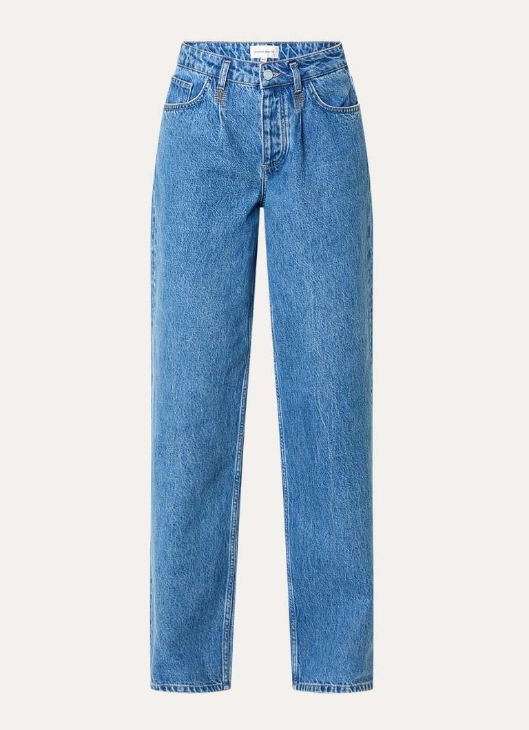 Fabienne Chapot Dames Lulu high waist loose fit jeans met medium wassing in de kleur Indigo