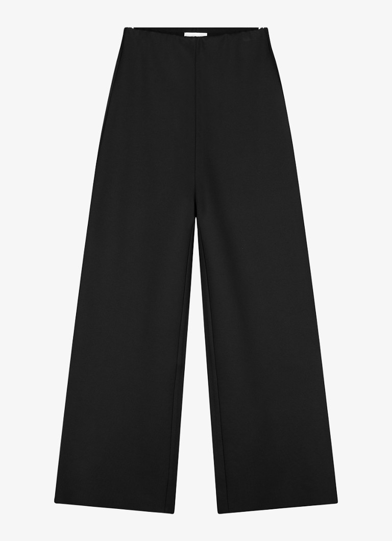 Fabienne Chapot Dames June high waist straight leg pantalon in de kleur Zwart
