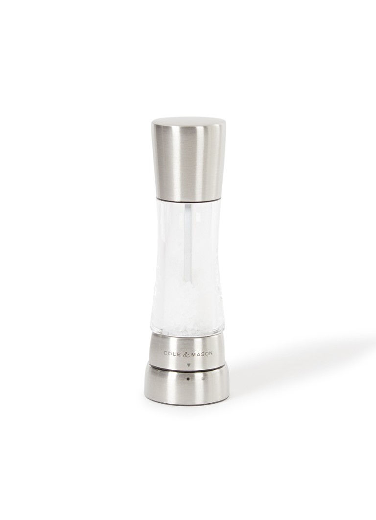 Cole & Mason Derwent zoutmolen 19 cm Zilver - Deal