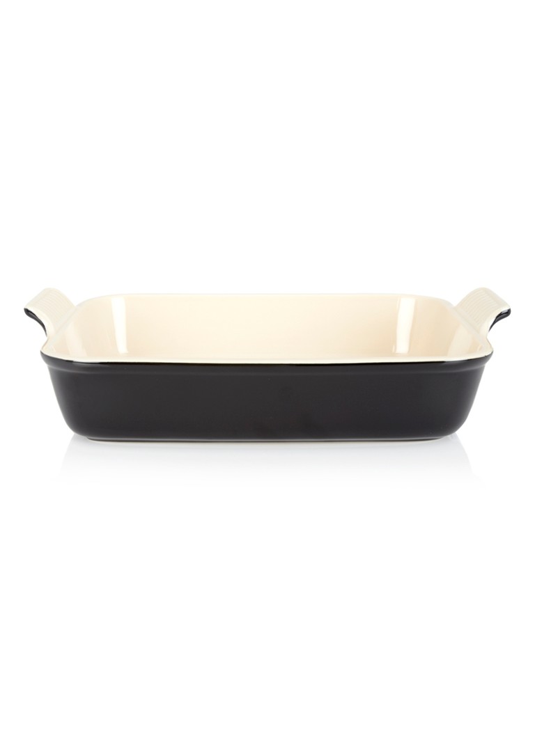 Le Creuset Ovenschaal 26 cm Ebbenzwart / zwart - Deal