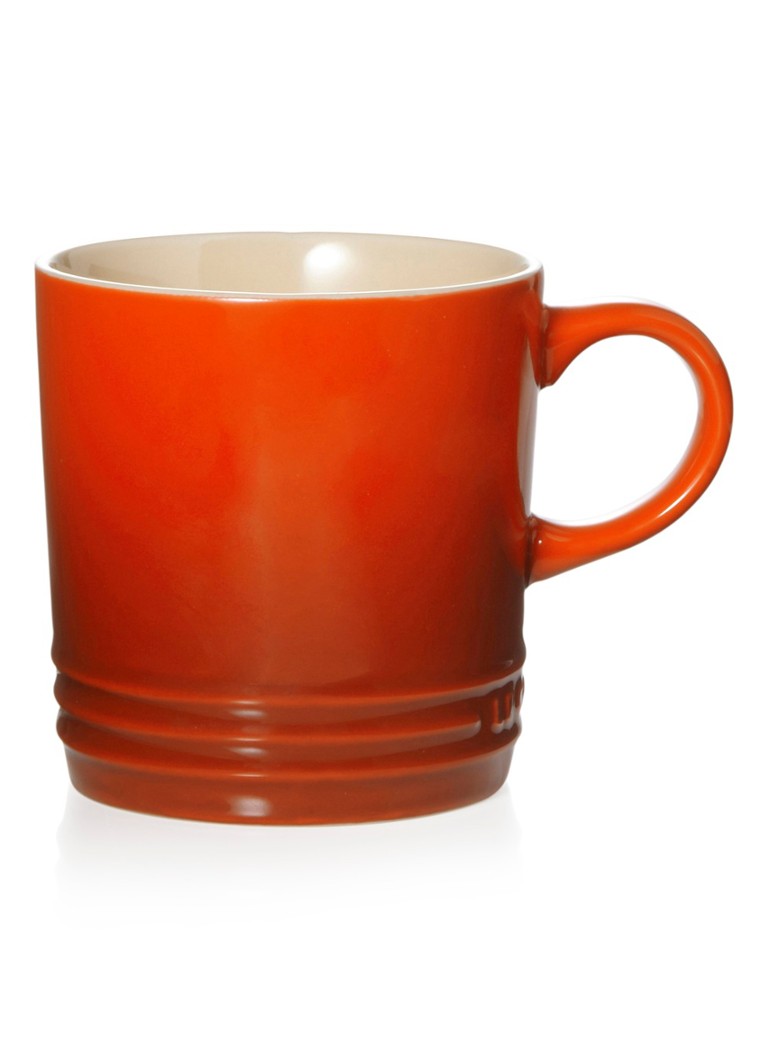 Le Creuset Mok 35 cl Oranjerood / Oranje - Deal