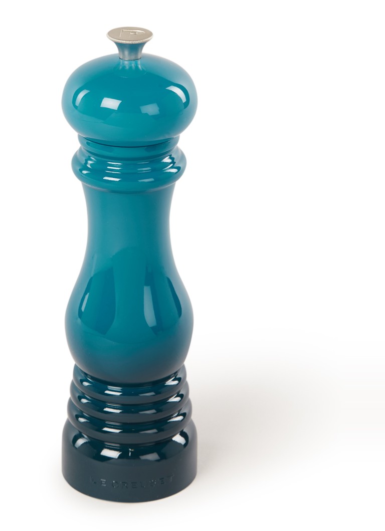 Le Creuset Pepermolen 22 cm Deep Teal / Blauw - Deal