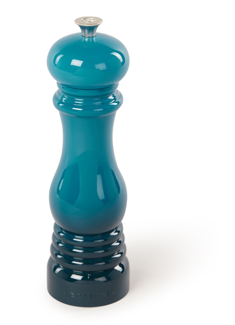 Le Creuset Zoutmolen 22 cm Deep Teal / Blauw - Deal