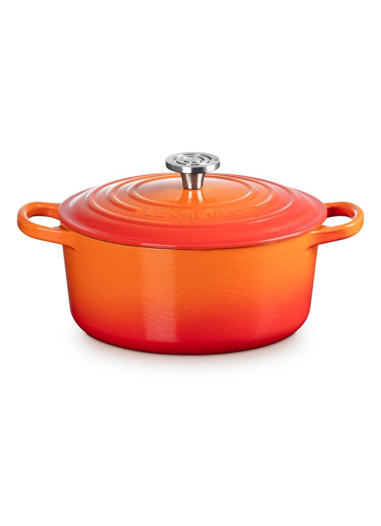 Le Creuset Signature braadpan Ø22 cm Oranjerood / Oranje - Deal