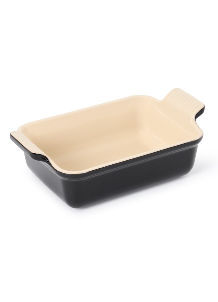 Le Creuset Ovenschaal 25 cm Ebbenzwart / zwart - Deal