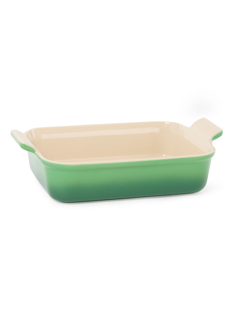 Le Creuset Ovenschaal 26 cm Bamboo / Groen - Deal