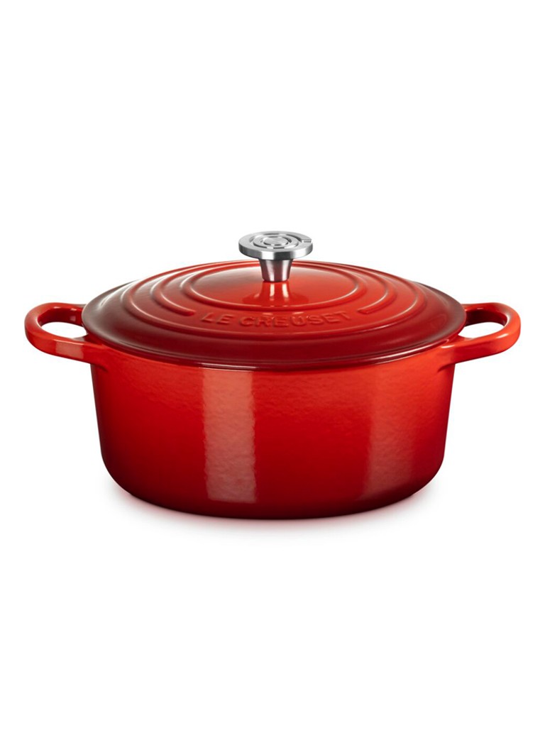 Le Creuset Signature braadpan Ø22 cm Kersenrood / Rood - Deal
