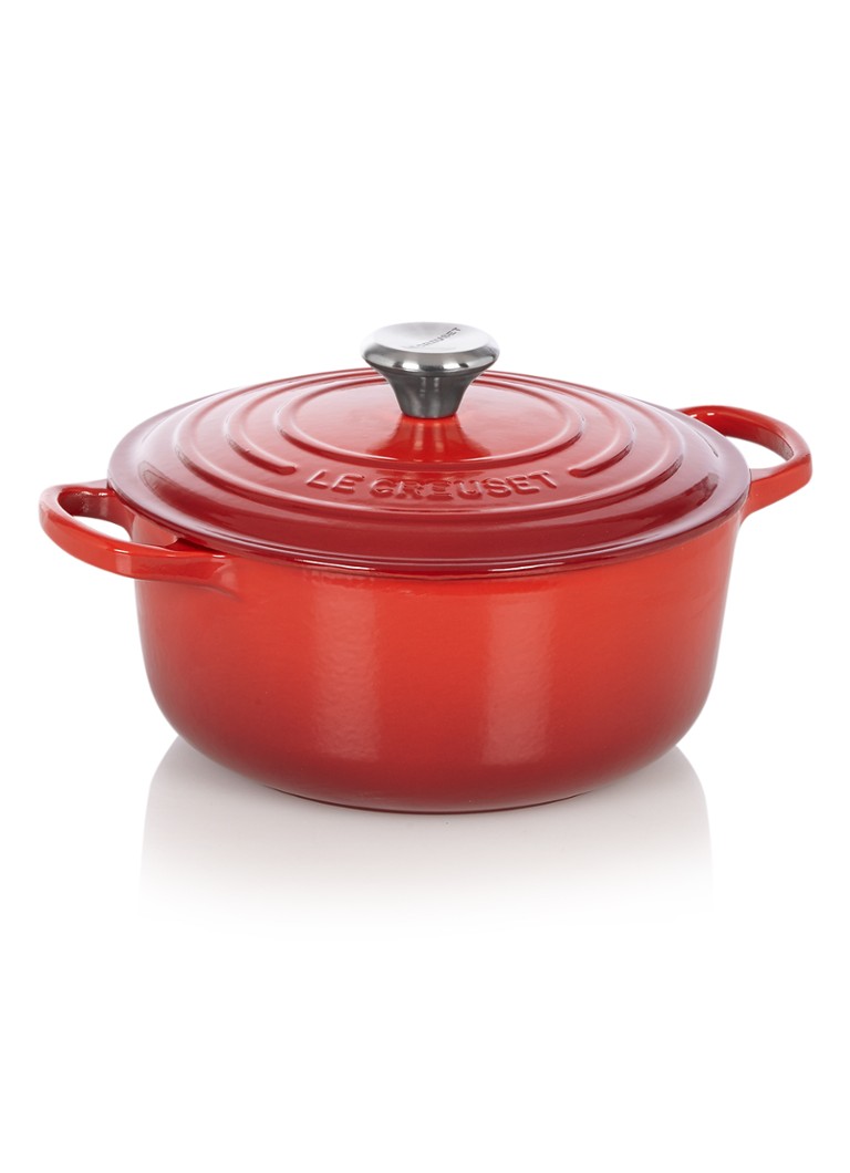 Le Creuset Signature braadpan Ø20 cm Kersenrood / Rood - Deal