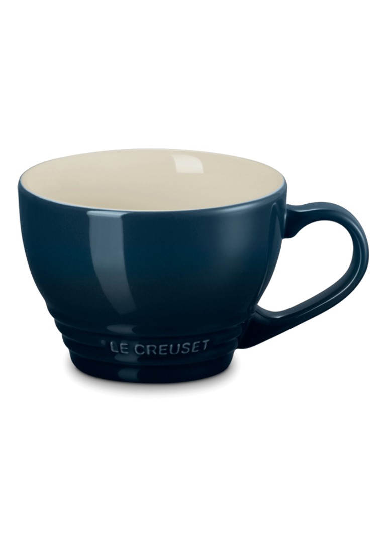 Le Creuset Cappuccino mok 40 cl Donkerblauw - Deal