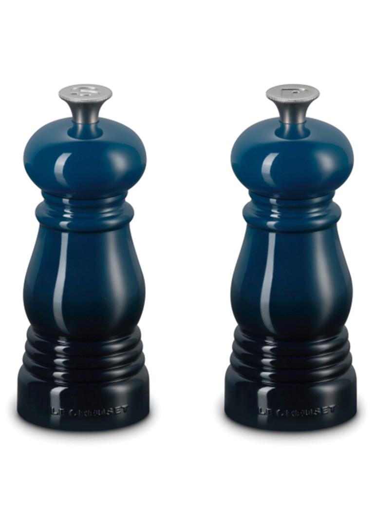 Le Creuset Peper- en zoutmolen 2-delig Donkerblauw - Deal