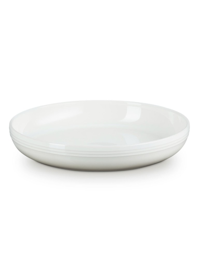 Le Creuset Coupe diep bord 22 cm Meringue / Beige - Deal