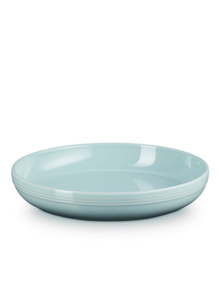 Le Creuset Coupe Sea Salt diep bord ø22 cm Sea Salt / Lichtgroen - Deal