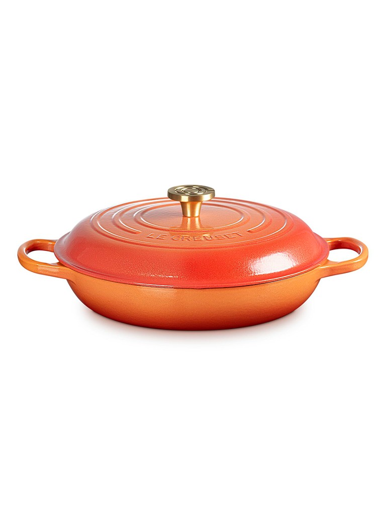 Le Creuset Signature braadpan Ø30 cm Oranje - Deal