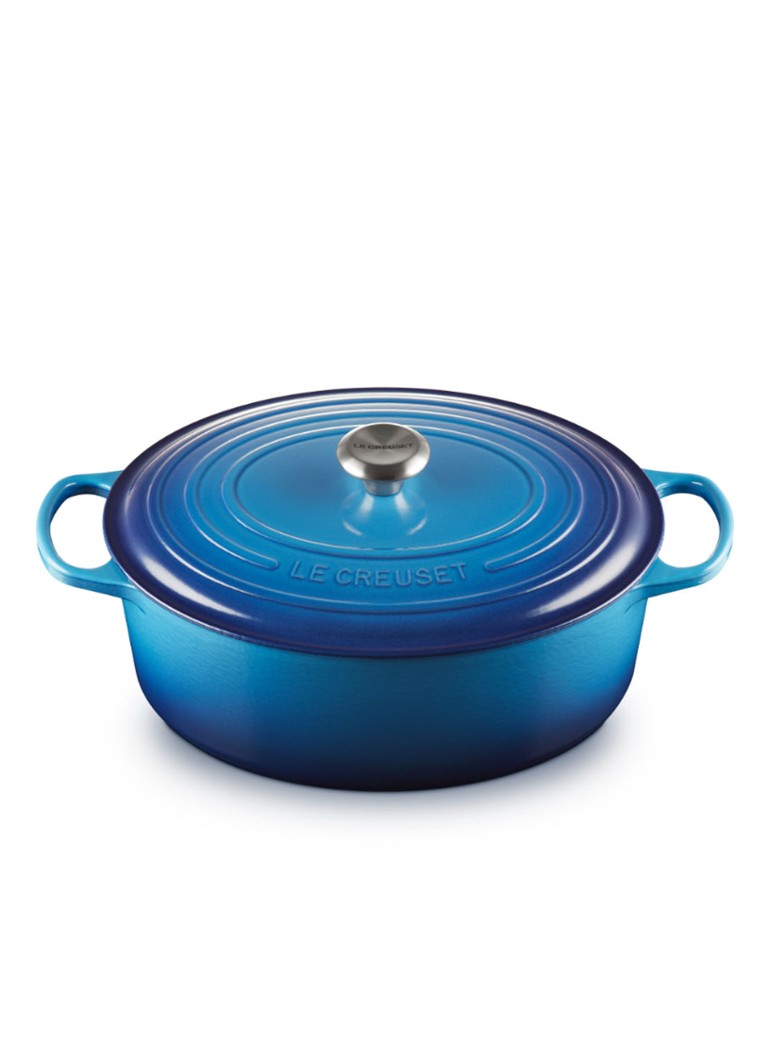 Le Creuset Signature braadpan Ø31 cm Azure / Blauw - Deal