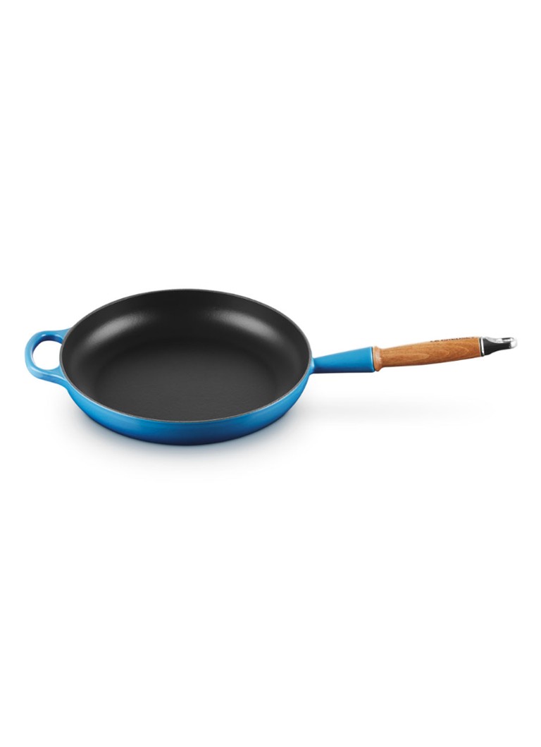 Le Creuset Signature koekenpan Ø28 cm Azure / Blauw - Deal