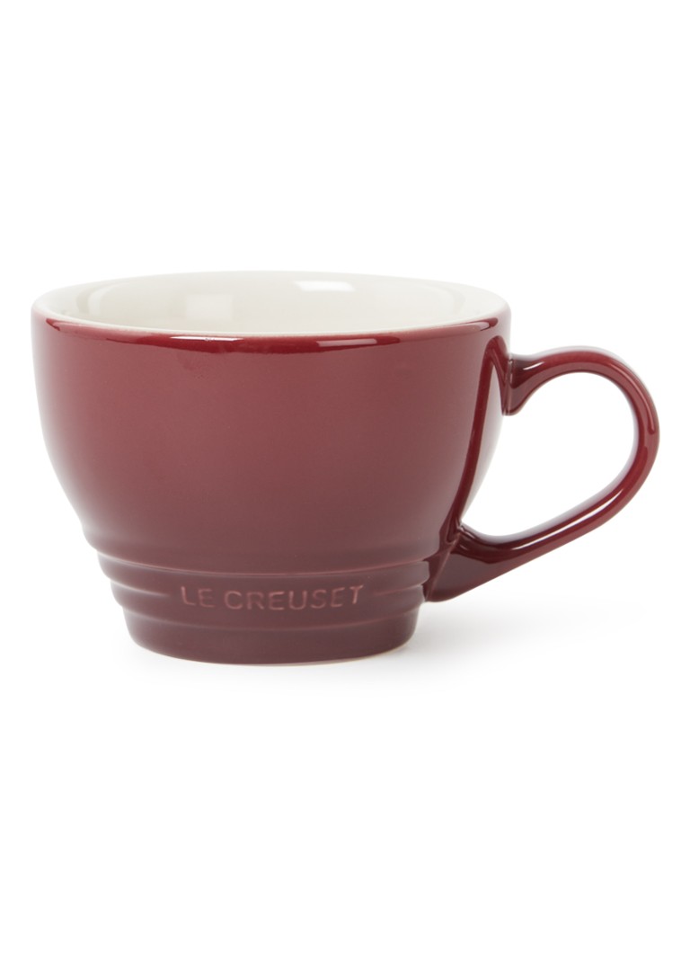 Le Creuset Cappuccino mok 40 cl Garnet / Rood - Deal